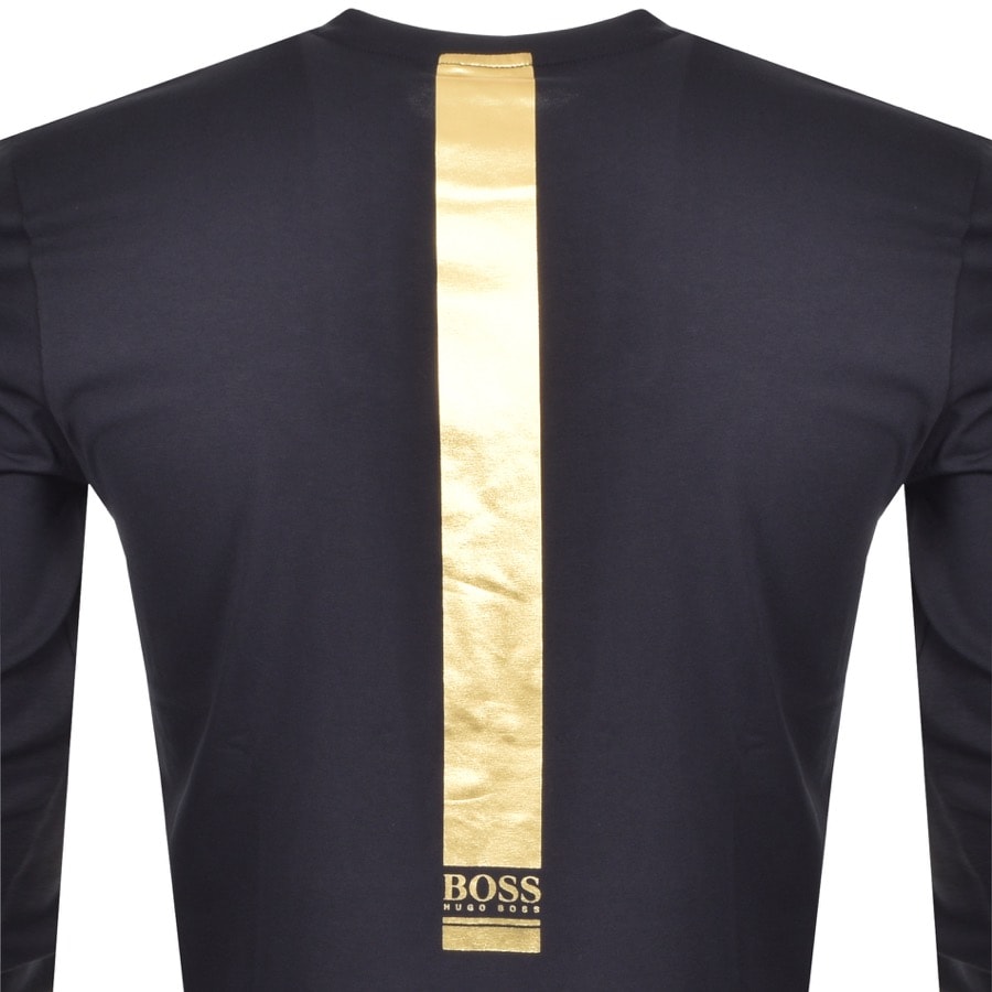 Alternative Image for ProductBOSS Togn 2 Long Sleeved T Shirt Navy3